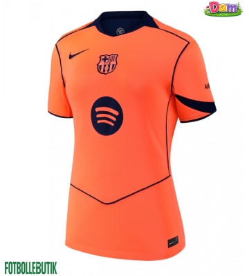 Barcelona Tredje Tröja Kvinnor 2025-26 Kortärmad